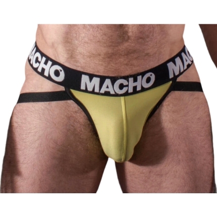 Jockstrap Macho Lycra Amarelo