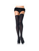 leg avenue - medias opacas negro