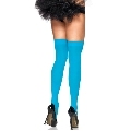 leg avenue - nylon thigh highs blue