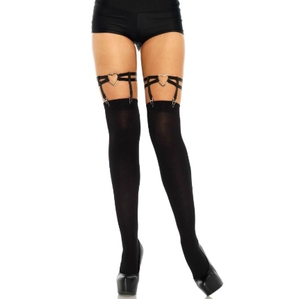 leg avenue - dual strap garters one size
