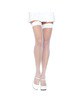 leg avenue - medias de red blanco