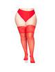 Leg avenue - stay ups sheer thigh up one size