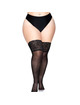 Meias de Liga Leg Avenue Millena Preto