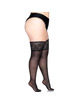 Meias de Liga Leg Avenue Millena Preto