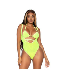 leg avenue - bikini top and body talla unica