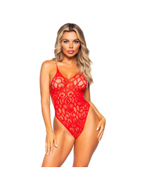 Body Leg Avenue Alma Vermelho