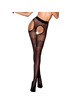 Passion - tiopen 002 medias negro 3/4 (20 den)