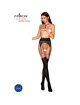 Passion - tiopen 003 black tights 1/2 20/40 den