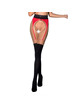 Passion - tiopen 003 black tights 1/2 20/40 den