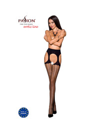 Meias de Liga Passion Celena Preto