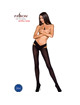 passion - tiopen 005 black tights 1/2 60 den