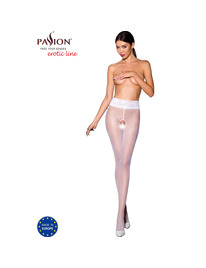 Meias de Liga Passion Code Branco