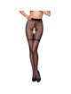 passion - tiopen 011 black tights 1/2 20 den