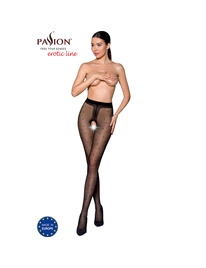 passion - tiopen 018 black tights 1/2 20 den