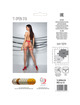 passion - tiopen 019 black tights 1/2 20 den
