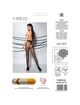 passion - tiopen 022 black tights 1/2 20 den