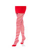 leg avenue - white/red striped tights