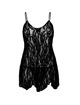 leg avenue - chemise flower lace