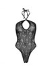 leg avenue - body seamless halter neck black