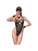 chilirose - cr 4488 body lace rojo s/m