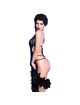 chilirose - cr 4479 bodysuit crotchless blue s/m
