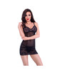 chilirose - cr 3676 babydoll rojo s/m