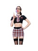 chilirose - cr 4425 costume schoolgirl black s/m