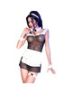 chilirose - cr 4240 disfraz sirvienta s/m