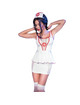 chilirose - cr 4160 costume nurse top skirt s/m