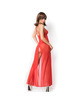 chilirose - cr 3883 babydoll largo rojo s/m