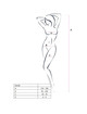 passion - woman bs038 bodystocking negro talla unica