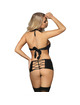 Subblime - fetish crossed straps corset s/m