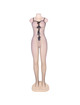 Queen lingerie - bodystocking with ties in neckline s/l