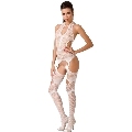 passion - woman bs053 bodystocking blanco talla unica