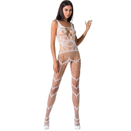 Passion - woman bs058 bodystocking rojo talla unica