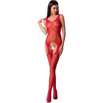 passion - woman bs061 bodystocking rojo talla unica