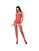passion - woman bs067 bodystocking negro talla unica