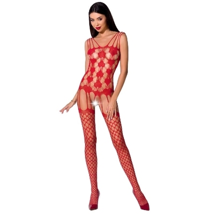 passion - woman bs067 bodystocking negro talla unica