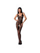 Passion - woman bs069 bodystocking blanco talla unica