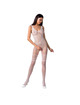 Passion - woman bs069 bodystocking black one size