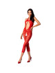 passion - woman bs081 bodystocking negro talla unica