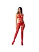 passion - woman bs084 bodystocking negro talla unica