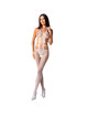 passion - woman bs084 bodystocking black one size