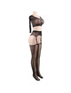 Queen lingerie - bodystocking top long sleeve s/l