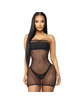 Mini Vestido Queen Lingerie Diamond Preto