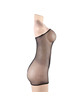 Mini Vestido Queen Lingerie Diamond Preto