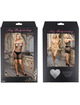 Mini Vestido Queen Lingerie Diamond Preto