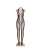 Queen lingerie - mono de red espalda descubierta s/l
