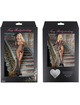 Queen lingerie - bodystocking manga larga con brillantes s/l