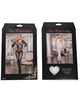 Queen lingerie - bodystocking with opening long sleeve s/l